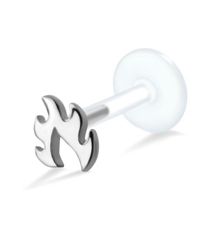 Flame Shaped Labrets Push-in LA-1001